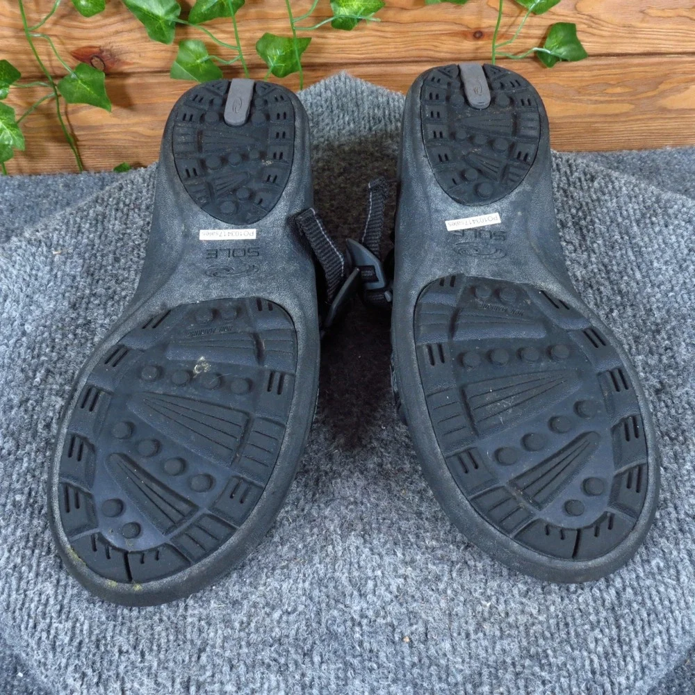 SOLE Navigate Men Sport Sandals Size 7 Hiking Outdoor Active Recovery Black